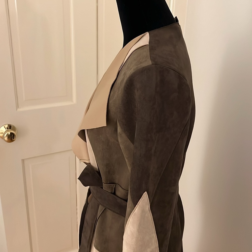 COPY - Zara Suede Spring Coat, Light Weight, size S - Picture 4 of 6